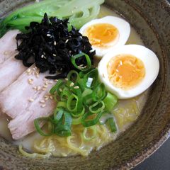 A picture of Pork Ramen Soup.