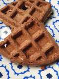 Waffles keto de chocolate