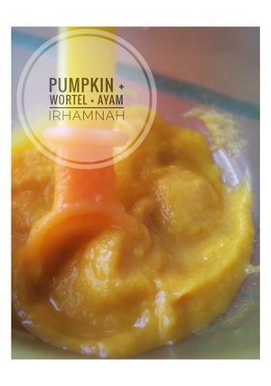 Foto resep MPASI Bubur labu kuning