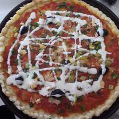 بيتزا 🍕🍕🍅-レシピのメイン写真