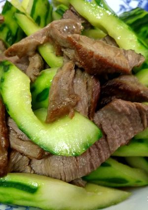 Foto resep Oseng timun ala pelangi