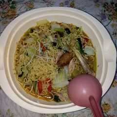 รูปของ Mie kuah sayur sehat sentosa 😂