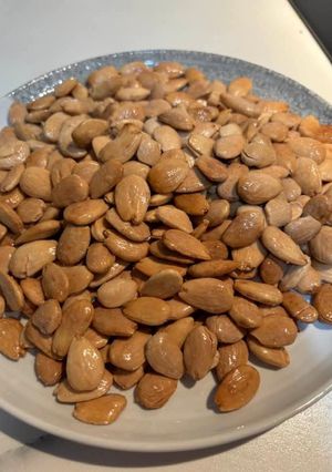 Una foto de Almendras tostadas en freidora de aire