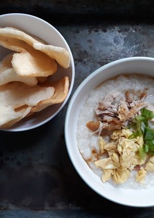 Foto resep Bubur dari Nasi (dengan slow cooker)
