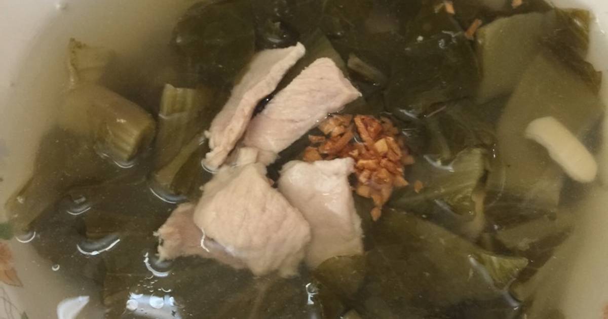 Resep Kuah sayur asin B2(Ham Choi Thong) oleh JRvia Cookpad