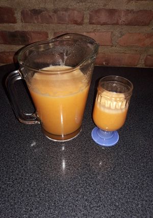 Una foto de Licuado de frutas, riquísima!!!!