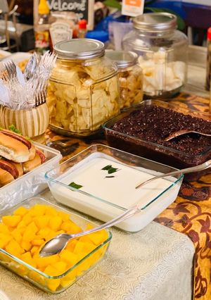 Foto resep Bubur Ketan Hitam (Mango Sticky Rice)