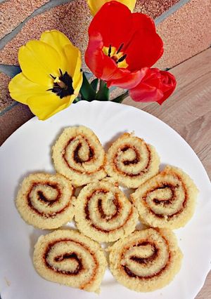 Piskótatekercs recept fotója