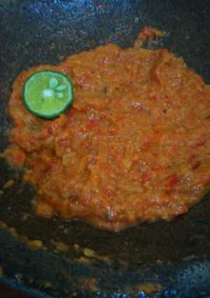 Foto resep Sambel pecel ayam