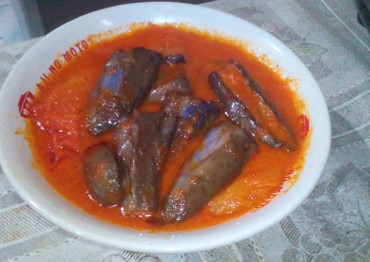 Sambal Terong balado pedas manis