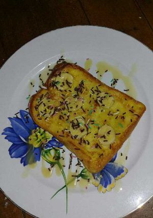 Foto resep Frenchtoast Banana Chocolate
