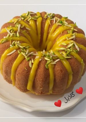 عکسی از دستور کیک کاسترد 😋