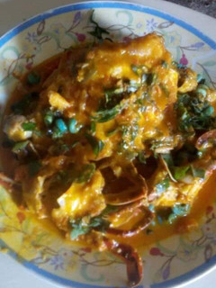 A picture of Native soup.
