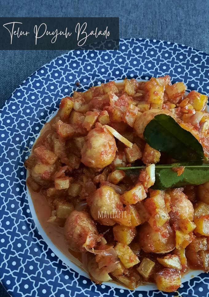 Foto resep Kentang Telur Puyuh Balado