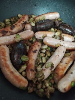 Una foto de Embutido con habas de mi abuelo Ramón