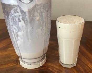 Fresh, Serving Recipe Coconut shake Delicious