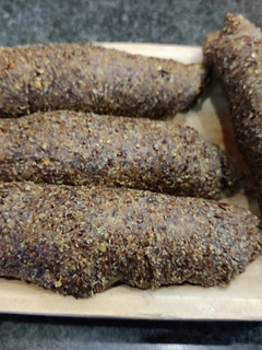 Lenmagos kifli/zsemle (gluténmentes, tojásmentes, tejmentes, élesztőmentes, szénhidrátszegény) recept fotója