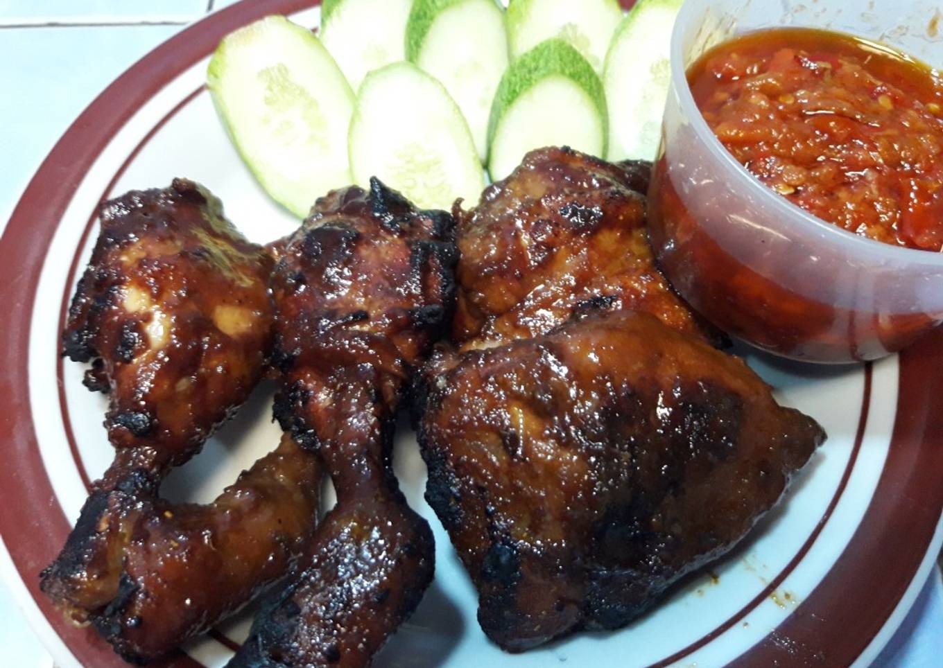 33.Ayam bakar bumbu bacem