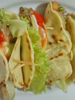 Foto resep Tacos Chiken with tortila homemade