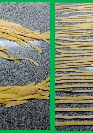 Una foto de Fideos caseros