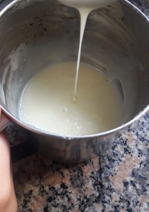 Una foto de Leche condensada casera