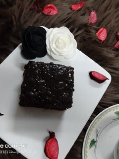 صورة لوصفة كيكة الكاكاو بطعم الكندر 🤩