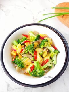 Foto resep Tumis Brokoli Jagung Semi