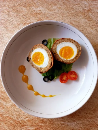 Cara Simple Menyiapkan Resep  Scotch Egg yang Lezat Sekali, Lezat