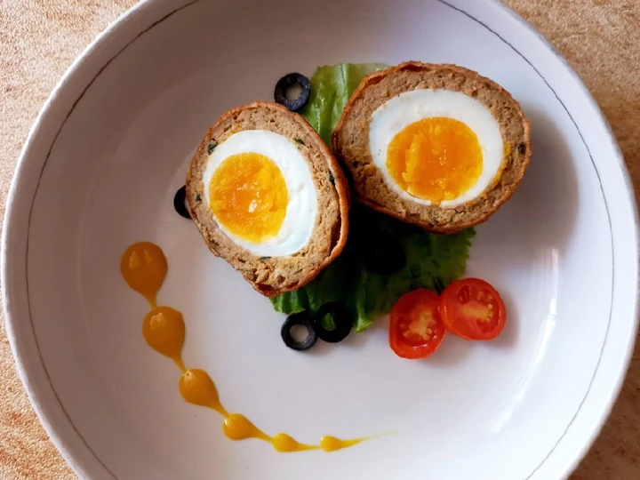 Cara Simple Menyiapkan Resep  Scotch Egg yang Lezat Sekali, Lezat