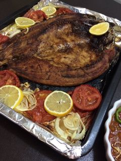 صورة لوصفة طريقة عمل السمك العراقي المسكوف