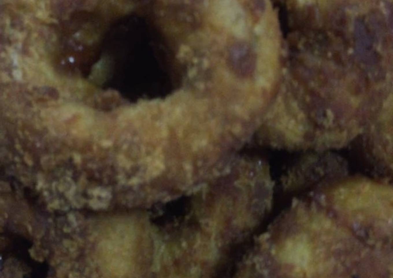 Kuih keria gula melaka/merah