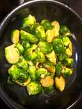 Tumis Brussels Sprouts (Kubis Mini) dengan Bawang Putih dan Jahe