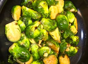 Foto resep Tumis Brussels Sprouts (Kubis Mini) dengan Bawang Putih dan Jahe