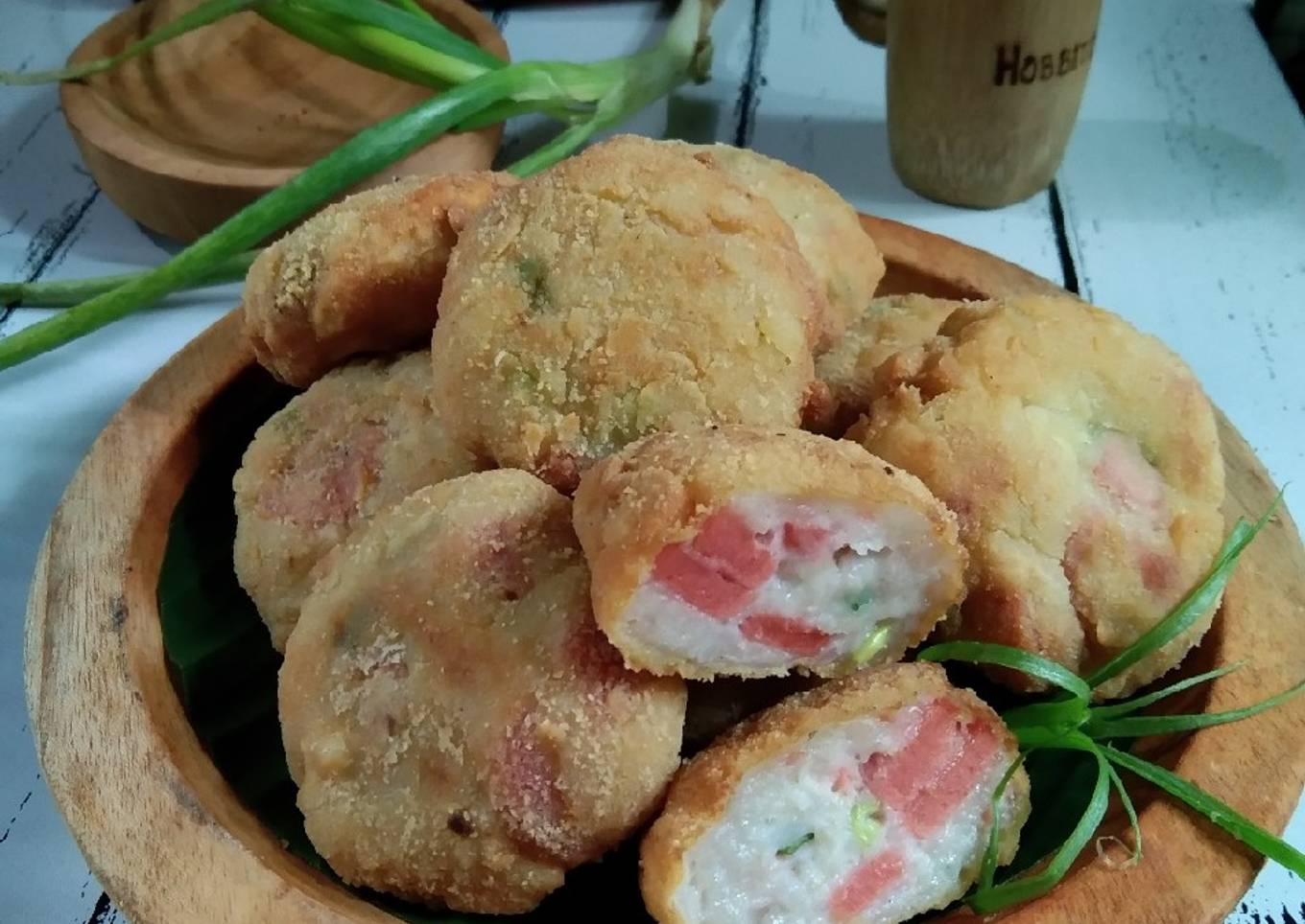 Cara Gampang Membuat Cireng nasi sosis crispy Anti Gagal