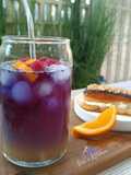 Es Jeruk Sunkist Bunga Telang