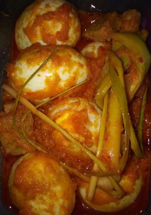 Foto resep Telur tempe bumbu bali
