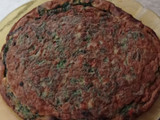 Tortilla de hojas de remolacha