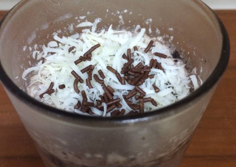 Recipe: Delicious Milkshake Cokelat Oreo