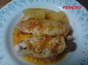 Una foto de pechugas de pollo para niños