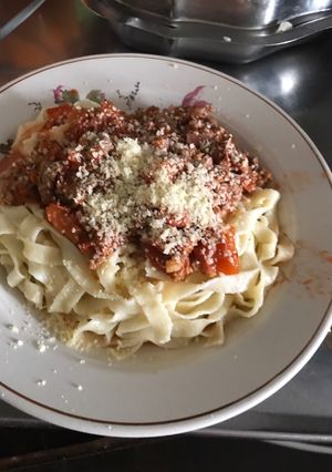 Una foto de Pastas a la Teresa😋