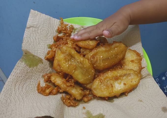 Resep Pisang Goreng Wijen Oleh Shintia - Cookpad