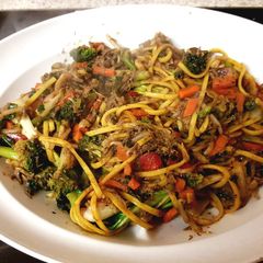 My Hoisen Duck with stir fry veg. 💚 A picture of My Hoisen Duck with stir fry veg. 💚.