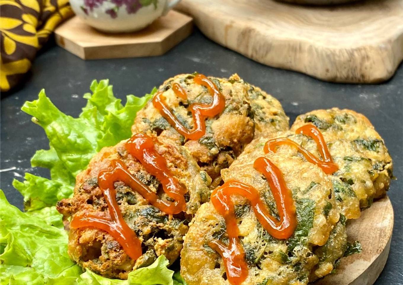 Bola Bola Tahu Bayam