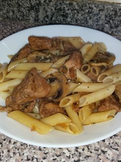 Una foto de Macarrones con magro de cerdo
