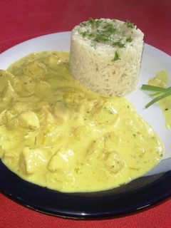 Una foto de Strogonoff de pollo