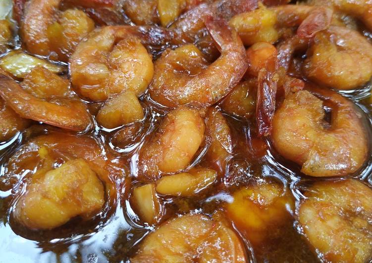 Bagaimana Menyiapkan Udang Kecap 5 menitan Anti Gagal