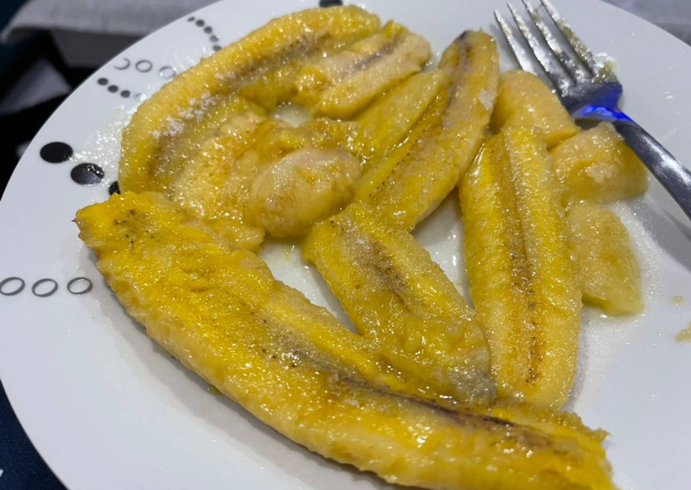 Plátanos fritos dulces