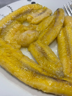 Una foto de Plátanos fritos dulces