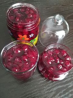 عکسی از دستور مربای آلبالو