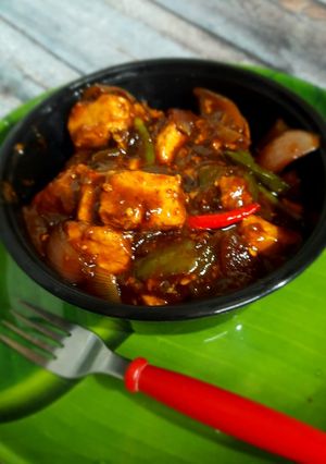চিলি পনির(Chili paneer recipe in bengali) রেসিপির প্রধান ছবি